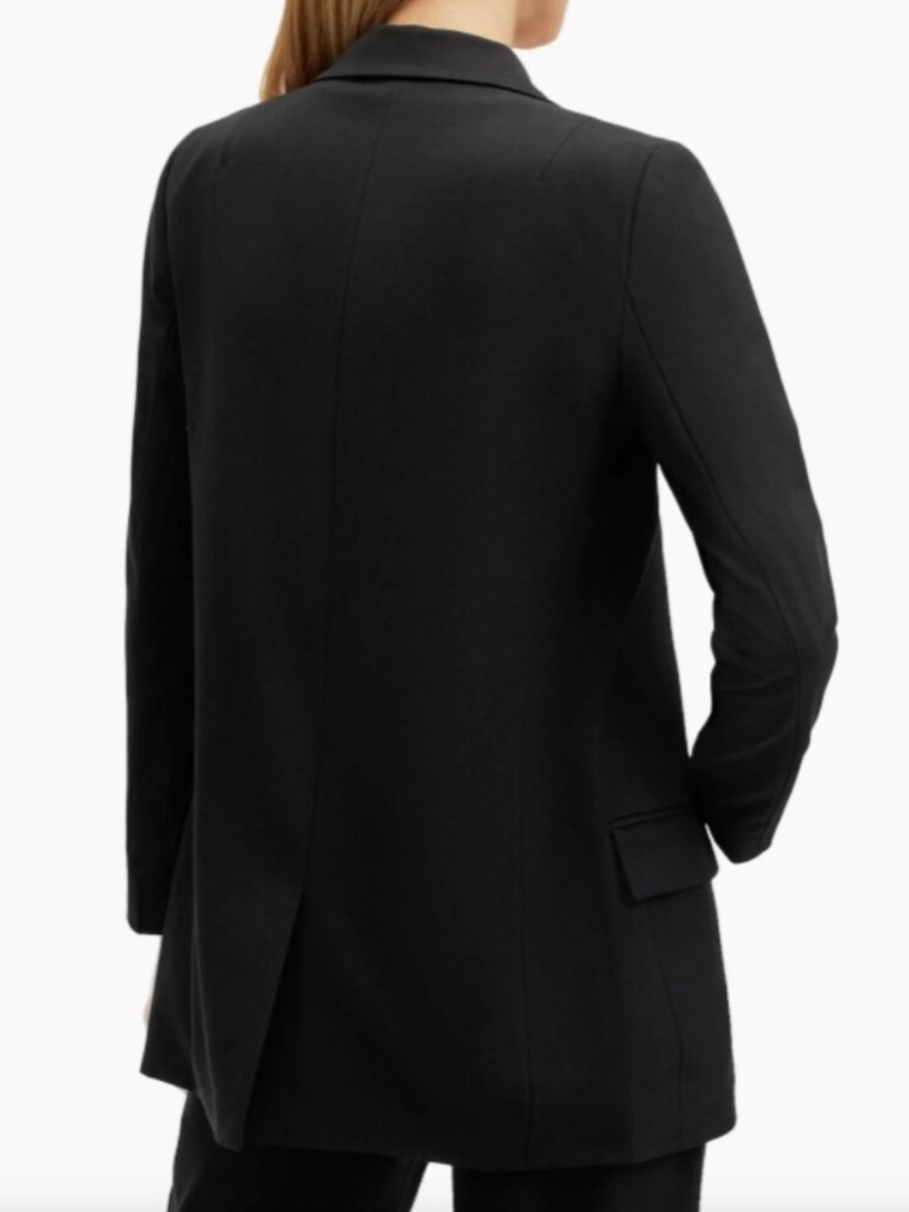 All Saints Black Aleida Blazer View 2